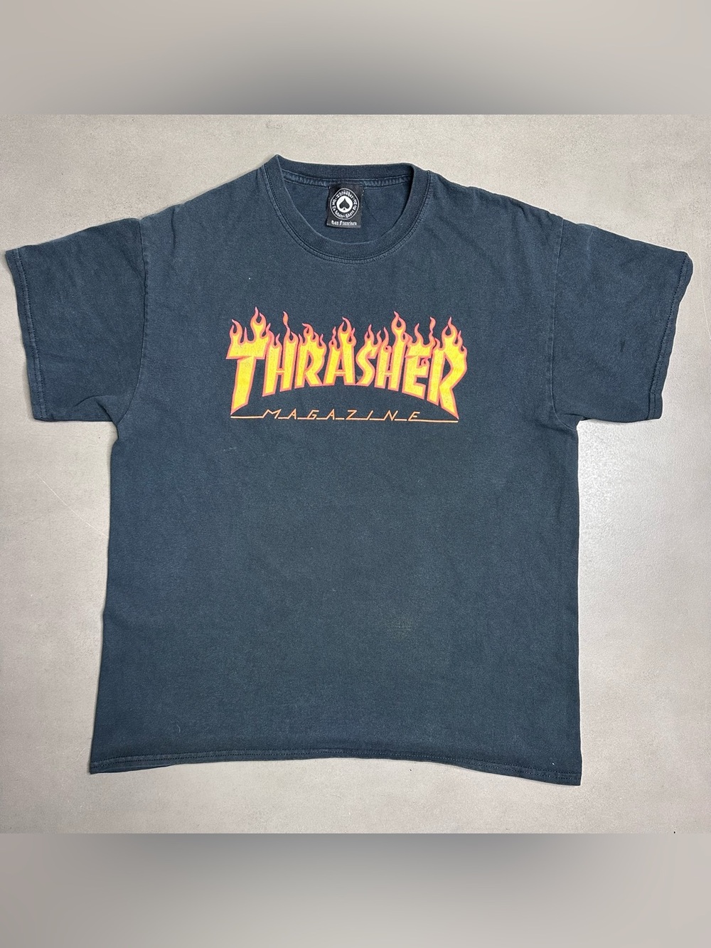 Vintage Thrasher Magazine Flame Logo T-Shirt - Lrg